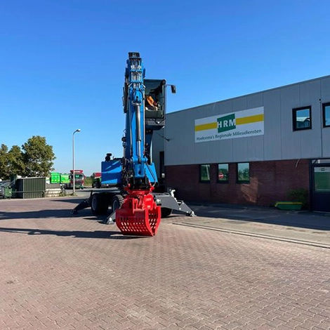 HRM Nederland - Nieuwe flexibele overslag kraan